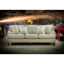 Mayo Furniture Stationary Fabric Sofa 2120F10 Sofa - Countess Silver IMAGE 2