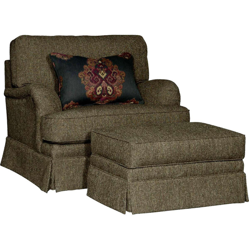 Mayo Furniture Fabric Ottoman 2585F50 Ottoman - Highline Autumn IMAGE 2