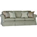 Mayo Furniture Stationary Fabric Sofa 2600F10 Sofa - Sugarshack Pebble IMAGE 1