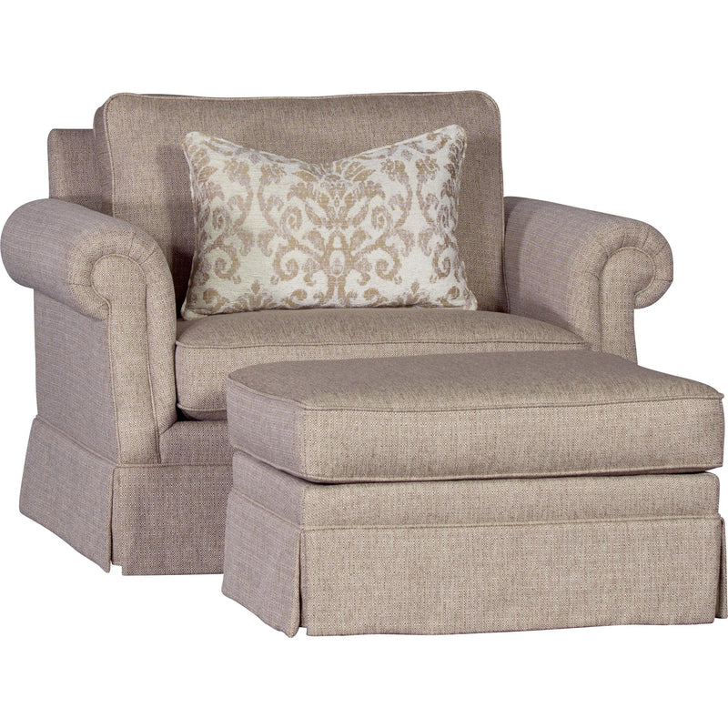 Mayo Furniture Stationary Fabric Chair 2600F40 Chair - Sugarshack Pebble IMAGE 2