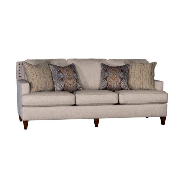Mayo Furniture Stationary Fabric Sofa 3030F10 Sofa - Bopper Sand IMAGE 1