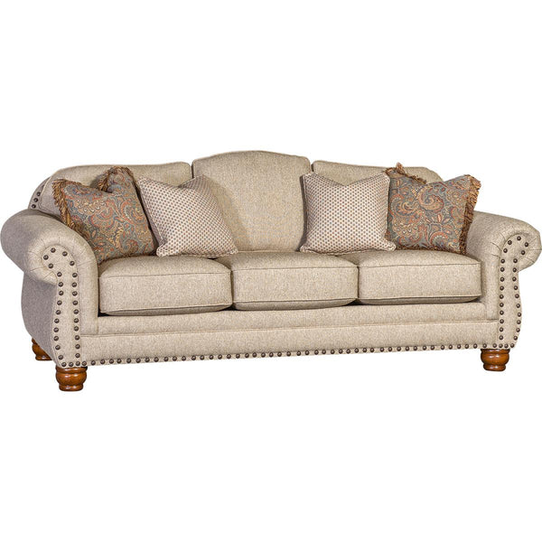 Mayo Furniture Stationary Fabric Sofa 3180F10 Sofa - Market Jute IMAGE 1