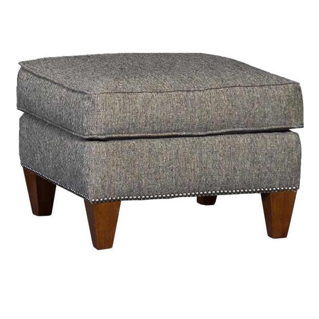 Mayo Furniture Fabric Ottoman 3311F50 Ottoman - Highline Granite IMAGE 1
