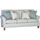 Mayo Furniture Stationary Fabric Sofa 3311F10 Sofa - Whitaker Tide IMAGE 1