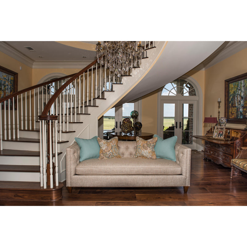 Mayo Furniture Stationary Fabric Sofa 3510F10 Sofa - Madagascar Bamboo IMAGE 2