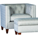 Mayo Furniture Stationary Fabric Chair 3510F40 Chair - Patmos Stone IMAGE 1