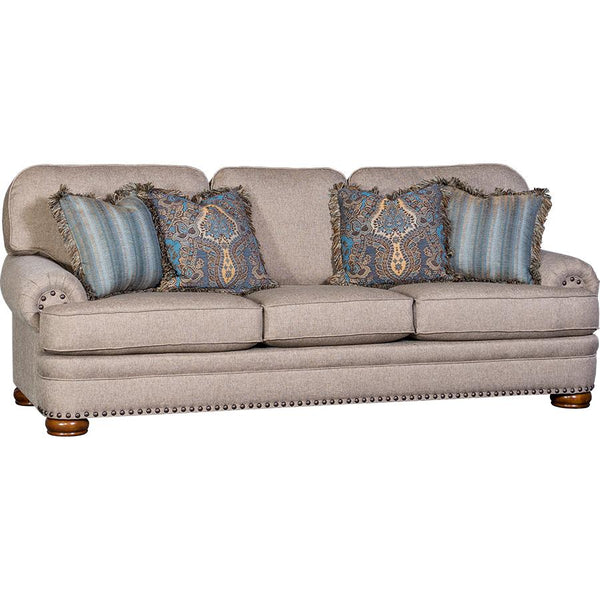 Mayo Furniture Stationary Fabric Sofa 3620F10 Sofa - Namaste Smolder IMAGE 1