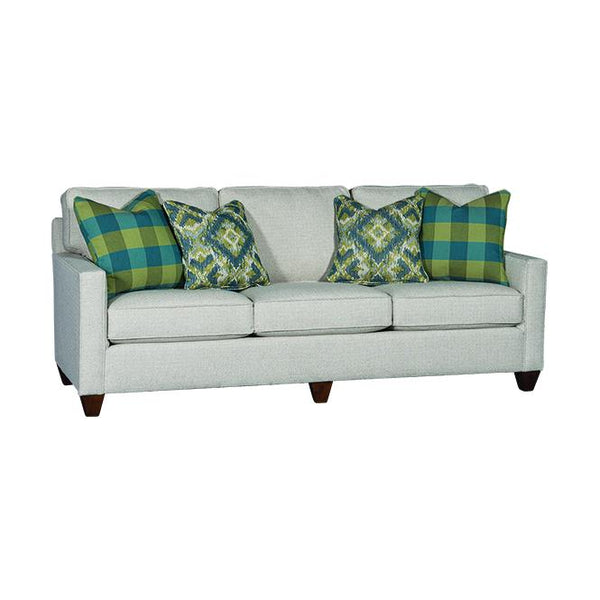 Mayo Furniture Stationary Fabric Sofa 3830F10 Sofa - Howell Flax IMAGE 1