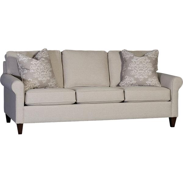 Mayo Furniture Stationary Fabric Sofa 4422F10 Sofa - Linda Hemp IMAGE 1