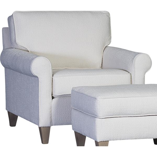 Mayo Furniture Stationary Fabric Chair 4422F40 Chair - Cozy Natural IMAGE 1