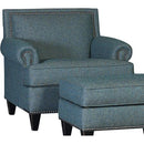 Mayo Furniture Stationary Fabric Chair 5015F40 Chair - Market Aegean IMAGE 1