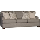 Mayo Furniture Stationary Fabric Sofa 5300F10 Sofa - Barnstormer Smoke IMAGE 1