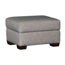 Mayo Furniture Fabric Ottoman 5300F50 Ottoman - Desiree Mushroom IMAGE 1