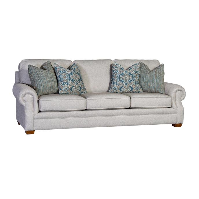 Mayo Furniture Stationary Fabric Sofa 6400F10 Sofa - Namaste Sky IMAGE 1