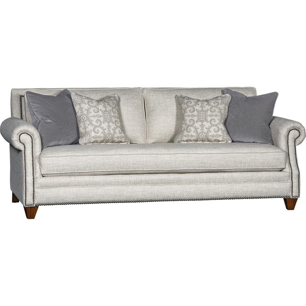 Mayo Furniture Stationary Fabric Sofa 7240F10 Sofa - Madeline Glacier IMAGE 1