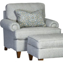 Mayo Furniture Stationary Fabric Chair 7925F40 Chair - Duke Lagoon IMAGE 1