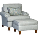 Mayo Furniture Fabric Ottoman 7925F50 Ottoman - Duke Lagoon IMAGE 2