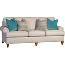 Mayo Furniture Stationary Fabric Sofa 7925F10 Sofa - Raw Silk Straw IMAGE 1