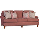 Mayo Furniture Stationary Fabric Sofa 7925F10 Sofa - Homespun Paprika IMAGE 1