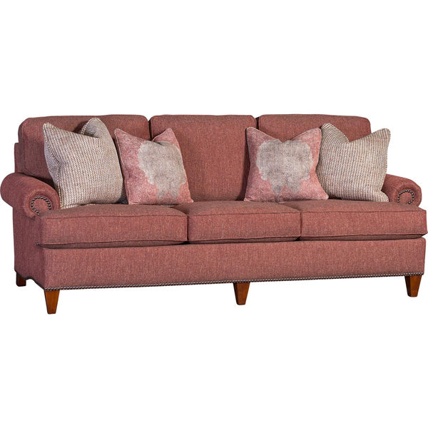 Mayo Furniture Stationary Fabric Sofa 7925F10 Sofa - Homespun Paprika IMAGE 1