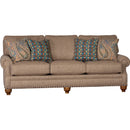 Mayo Furniture Stationary Fabric Sofa 8590F10 Sofa - Tuscan Sandalwood IMAGE 1