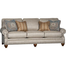 Mayo Furniture Stationary Fabric Sofa 8590F10 Sofa - Madagascar Cactus IMAGE 1