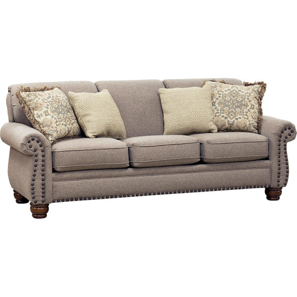 Mayo Furniture Stationary Fabric Sofa 9780F10 Sofa - Namaste Smolder IMAGE 1