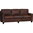 Mayo Furniture Stationary Leather Sofa 3830L10 Sofa - Flea Market Cedar IMAGE 1
