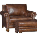 Mayo Furniture Stationary Leather Chair 4300L40 Chair - Heirloom Chimera IMAGE 1