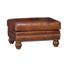 Mayo Furniture Leather Ottoman 4300L50 Ottoman - Heirloom Chimera IMAGE 1