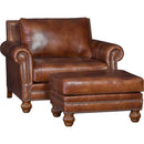 Mayo Furniture Leather Ottoman 4300L50 Ottoman - Heirloom Chimera IMAGE 2