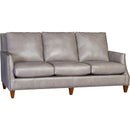Mayo Furniture Stationary Leather Sofa 4490L10 Sofa - Revelation Heather IMAGE 1