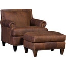 Mayo Furniture Stationary Leather Chair 5015L40 Chair - Flea Market Whiskey IMAGE 2