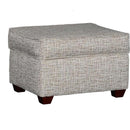 Mayo Furniture Fabric Ottoman 1117F50 Ottoman - Trelor Putty IMAGE 1