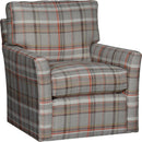 Mayo Furniture Swivel Fabric Chair 1117F42 Chair - Chesterton Taupe IMAGE 1