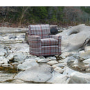 Mayo Furniture Swivel Fabric Chair 1117F42 Chair - Chesterton Taupe IMAGE 2