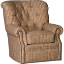 Mayo Furniture Swivel Fabric Chair 2220F42 Swivel - Grassclotch Acorn IMAGE 1