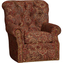 Mayo Furniture Swivel Fabric Chair 2220F42 Swivel - Paisley Cayenne IMAGE 1