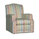 Mayo Furniture Swivel Glider Fabric Chair 3100F43 Swivel Glider - Phena Bronze IMAGE 1