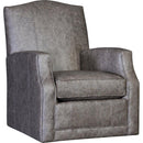 Mayo Furniture Swivel Glider Leather Chair 3100L43 Swivel Glider - Omaha Grey IMAGE 1