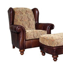 Mayo Furniture Stationary Leather Chair 3200LF40 Chair - Hannah Chutney IMAGE 1