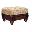 Mayo Furniture Leather Ottoman 3200LF50 Ottoman - Hannah Chutney IMAGE 1