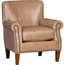 Mayo Furniture Stationary Leather Chair 3240L40 Chair - Revelation Malt IMAGE 1