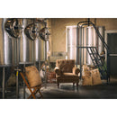 Mayo Furniture Stationary Fabric Chair 3419F40 Chair - Striato Chestnut IMAGE 3