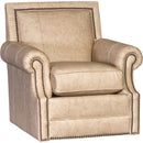 Mayo Furniture Swivel Leather Chair 4110L42 Swivel - Omaha French Vanilla IMAGE 1