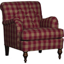 Mayo Furniture Stationary Fabric Chair 7070F40 Chair - Buffalo Check Red IMAGE 1