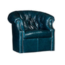 Mayo Furniture Swivel Leather Chair 8220L42 Swivel - Monte Cristo Peacock IMAGE 1