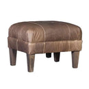 Mayo Furniture Leather Ottoman 8631L50 Ottoman - Tenby Putty IMAGE 1