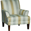 Mayo Furniture Stationary Fabric Chair 8631F40 Chair - Sego Brass IMAGE 1