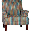 Mayo Furniture Stationary Fabric Chair 8631F40 Chair - Kenai Fiesta IMAGE 1